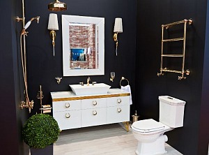 Nowoczesne aranżacje łazienki - Zestaw mebli łazienkowych z designerską umywalką, który oczaruje twoje zmysły